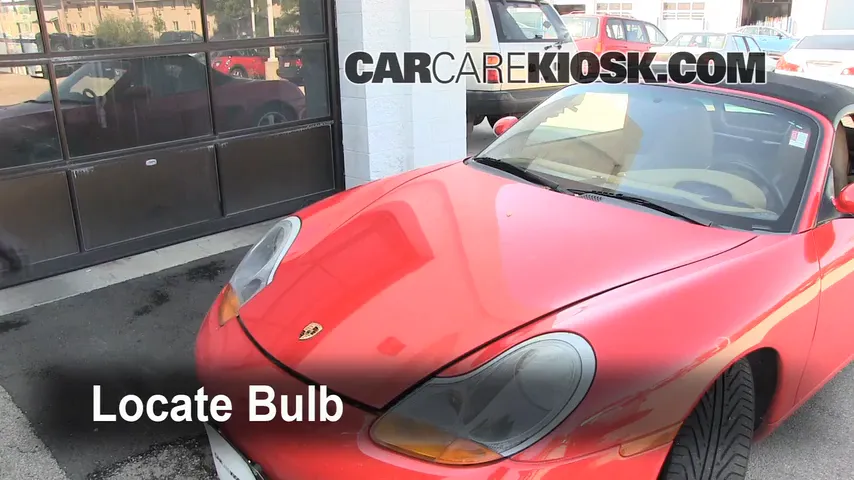 1998 Porsche Boxster 2.5L 6 Cyl. Lights Turn Signal - Front (replace bulb)